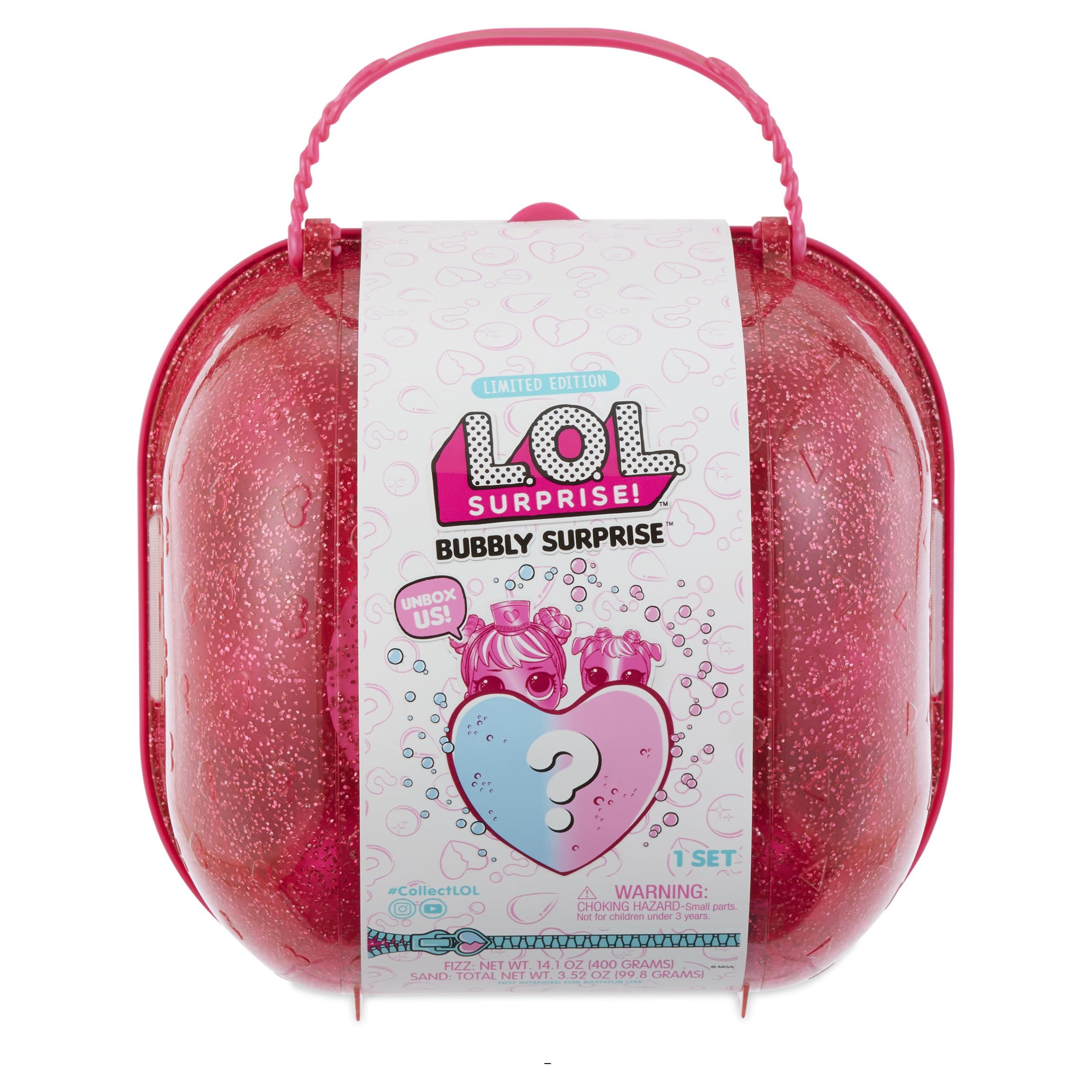 LOL Surprise Bubbly Surprise (Pink) With Exclusive Doll and Pet, Great Gift for Kids Ages 4 5 6+ - image 1 of 6
