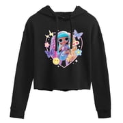 LOL Surprise! - Candylicious, Butterflies, Hearts Womens Cropped Graphic Hoodie