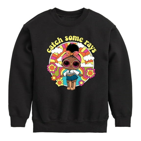 LOL Surprise! - Catch Some Rays - Toddler And Youth Crewneck Fleece Sweatshirt