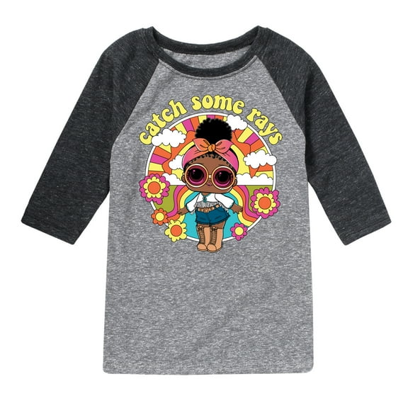 LOL Surprise! - Catch Some Rays - Toddler And Youth Raglan Graphic T-Shirt