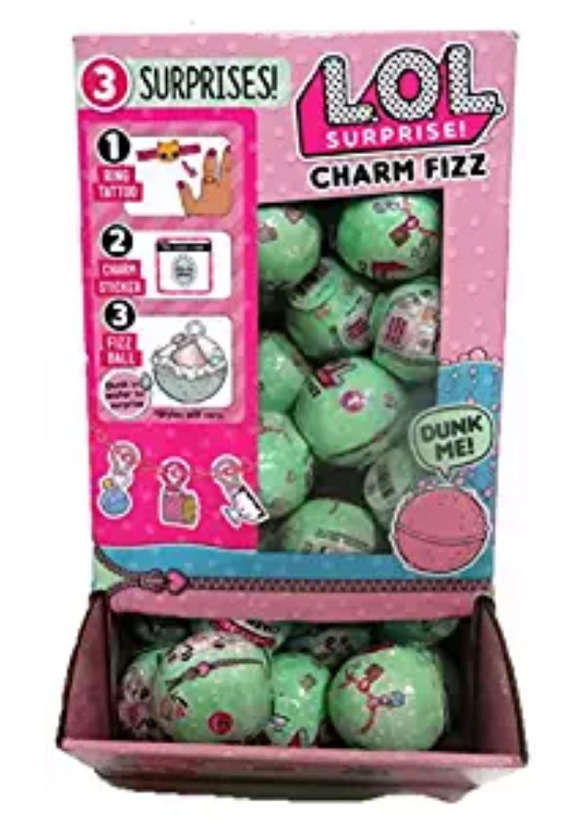 LOL Surprise Charm Fizz Set of 40 Bundle Walmart