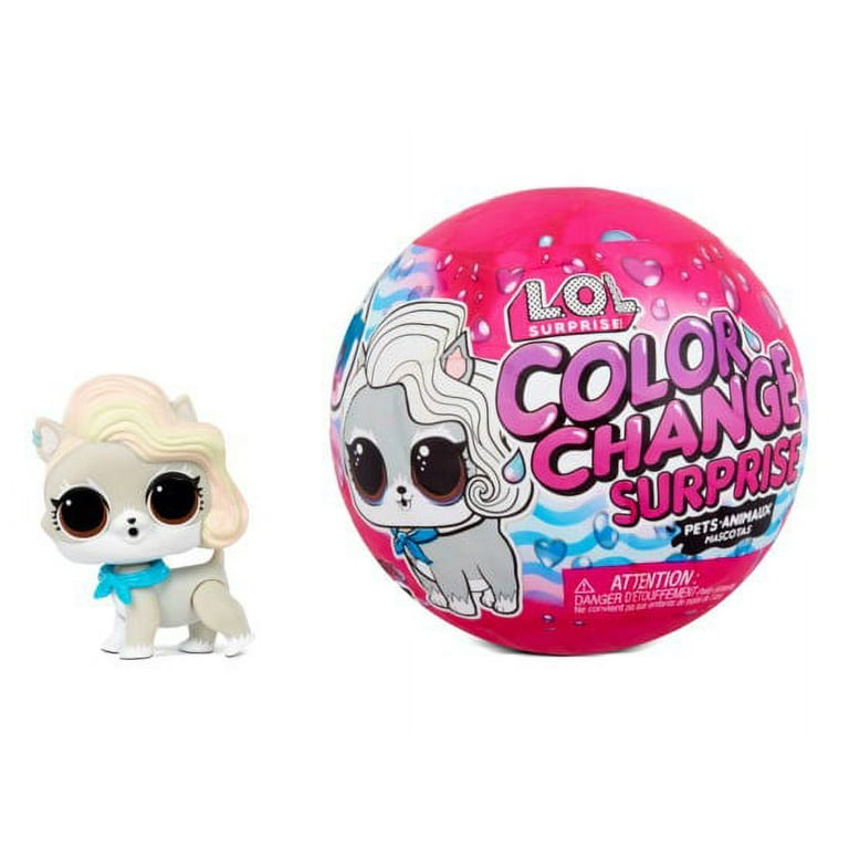 LOL Surprise Color Change Pets with 6 Surprises Great Gift for Girls Ages 4