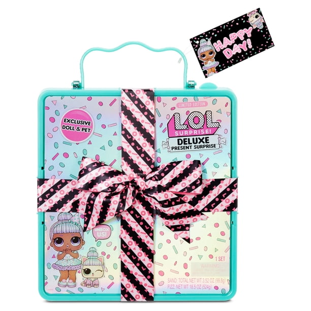 LOL Surprise Deluxe Present Surprise (Teal) - Limited Edition