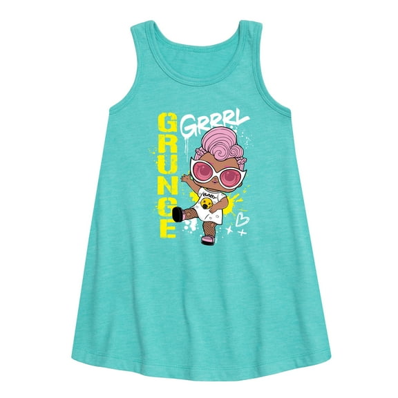 LOL Surprise! Doll - Grunge Grrrl - Toddler & Youth Girls A-line Dress