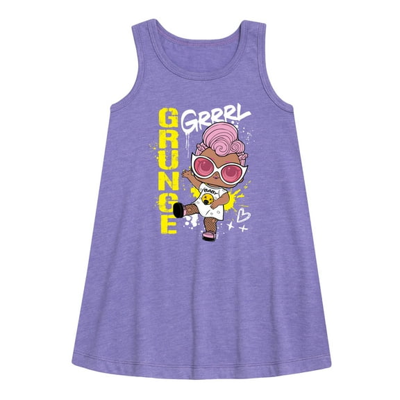 LOL Surprise! Doll - Grunge Grrrl - Toddler & Youth Girls A-line Dress
