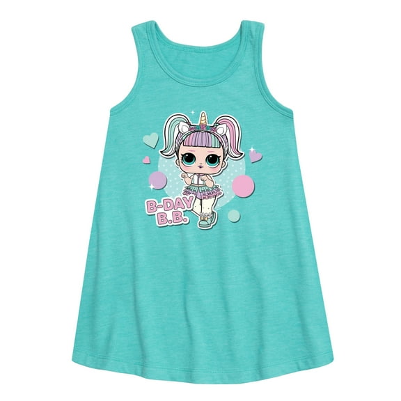 LOL Surprise! Dolls - B-Day B.B. Besties Celebrate Birthdays - Toddler & Youth Girls A-line Dress