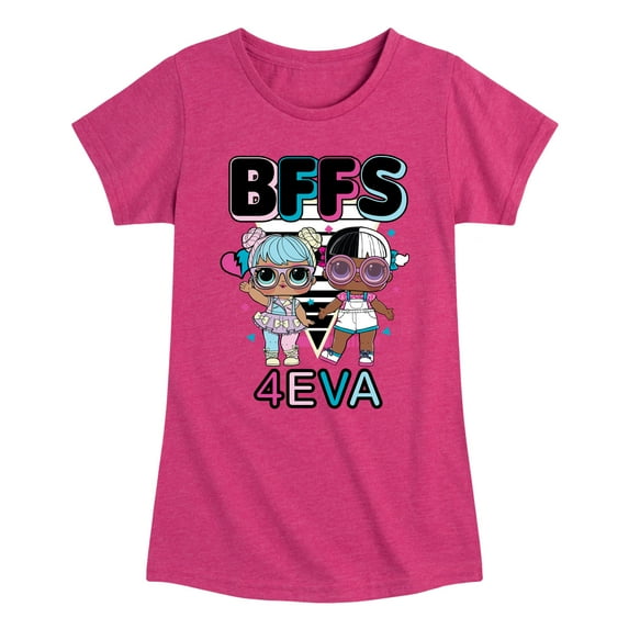 LOL Surprise! Dolls - BFFS 4Eva Bon Bon & Snuggle Babe - Toddler & Youth Girls Short Sleeve Graphic T-Shirt