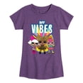 thumbnail image 1 of LOL Surprise! Dolls - Bff Vibes with Queen Bee, Deva, & Neon QT - Toddler & Youth Girls Short Sleeve Graphic T-Shirt, 1 of 4