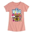 thumbnail image 1 of LOL Surprise! Dolls - Bff Vibes with Queen Bee, Deva, & Neon QT - Toddler & Youth Girls Short Sleeve Graphic T-Shirt, 1 of 4