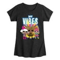 thumbnail image 1 of LOL Surprise! Dolls - Bff Vibes with Queen Bee, Deva, & Neon QT - Toddler & Youth Girls Short Sleeve Graphic T-Shirt, 1 of 4