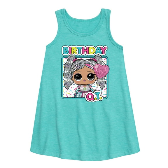 LOL Surprise! Dolls - Birthday QT - Celebrate - Toddler & Youth Girls A-line Dress