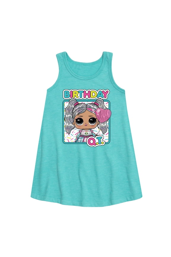 LOL Surprise! Dolls - Birthday QT - Celebrate - Toddler & Youth Girls A-line Dress