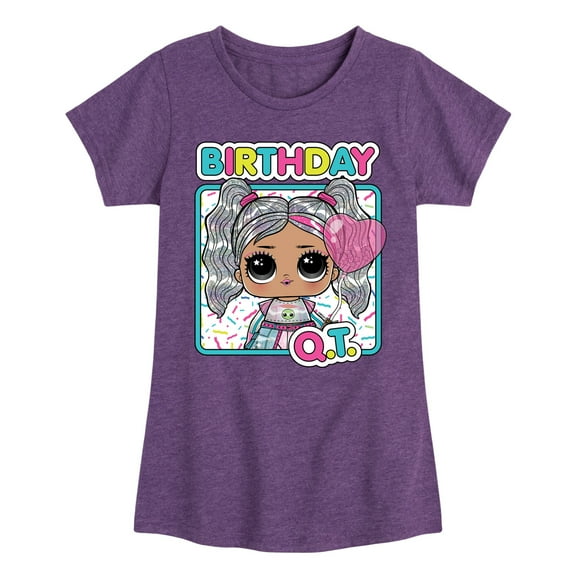 LOL Surprise! Dolls - Birthday QT - Celebrate - Toddler & Youth Girls Short Sleeve Graphic T-Shirt
