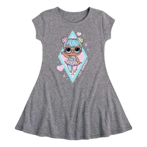 LOL Surprise! Dolls - Bon Bon Doll - Toddler & Youth Girls Fit & Flare Dress