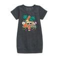 thumbnail image 1 of LOL Surprise! Dolls - Boogie Babe - Retro Style with Palm Trees - Toddler & Youth Girls Fleece Dress, 1 of 4