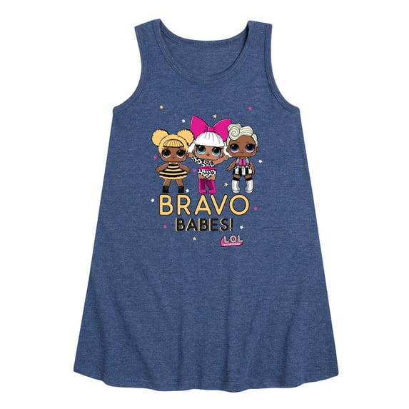 LOL Surprise! Dolls - Bravo Babes - Toddler & Youth Girls A-line Dress