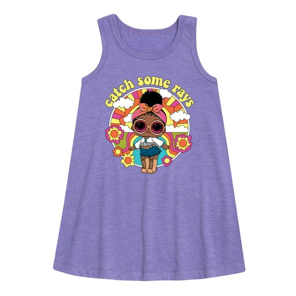 LOL Surprise! Dolls - Catch Some Rays - Foxy - Toddler & Youth Girls A-line Dress