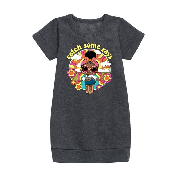 LOL Surprise! Dolls - Catch Some Rays - Foxy - Toddler & Youth Girls Fleece Dress