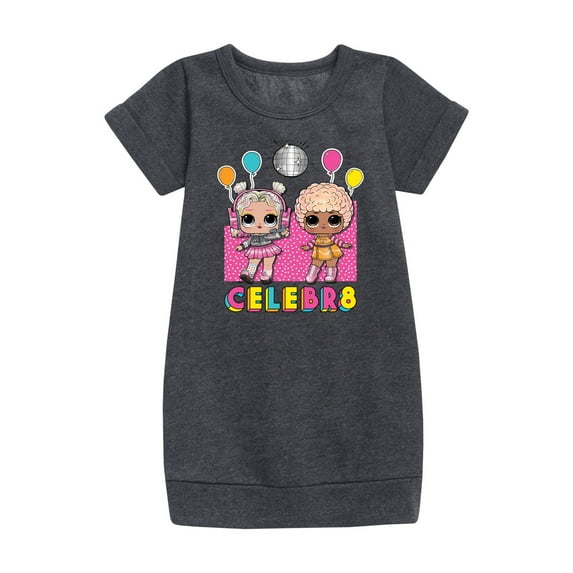 LOL Surprise! Dolls - Celebr8 - Dance & Party Queens - Toddler & Youth Girls Fleece Dress