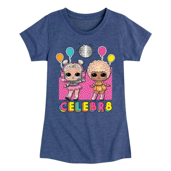 LOL Surprise! Dolls - Celebr8 - Dance & Party Queens - Toddler & Youth Girls Short Sleeve Graphic T-Shirt