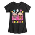 thumbnail image 1 of LOL Surprise! Dolls - Celebr8 - Dance & Party Queens - Toddler & Youth Girls Short Sleeve Graphic T-Shirt, 1 of 4