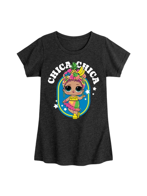 LOL Surprise! Dolls - Chica Chica Tropical - Toddler & Youth Girls Short Sleeve Graphic T-Shirt