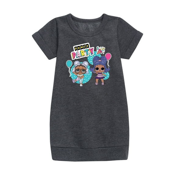 LOL Surprise! Dolls - Dance Party - Let's Celebrate - Toddler & Youth Girls Fleece Dress