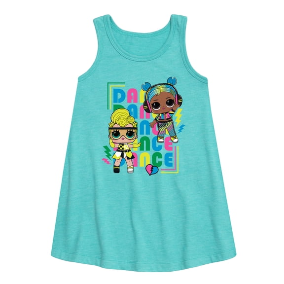 LOL Surprise! Dolls - Dance Queens - Toddler & Youth Girls A-line Dress