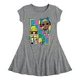 thumbnail image 1 of LOL Surprise! Dolls - Dance Queens - Toddler & Youth Girls Fit & Flare Dress, 1 of 1