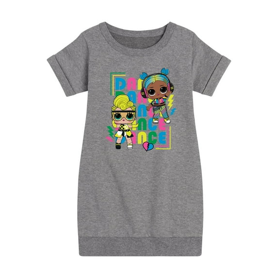 LOL Surprise! Dolls - Dance Queens - Toddler & Youth Girls Fleece Dress