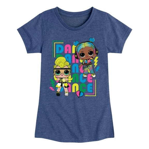 LOL Surprise! Dolls - Dance Queens - Toddler & Youth Girls Short Sleeve Graphic T-Shirt
