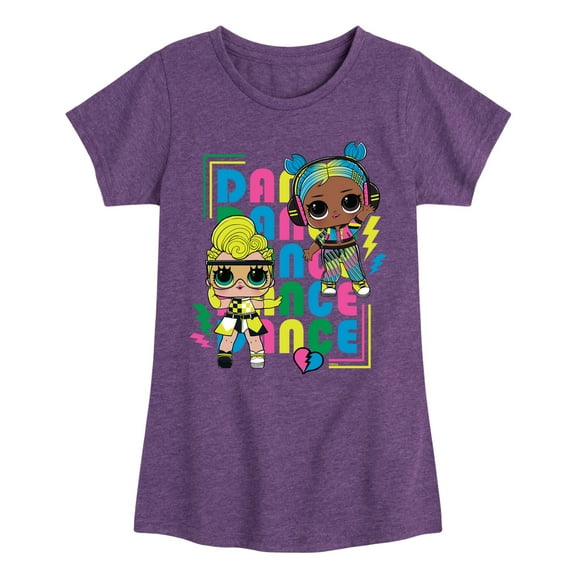 LOL Surprise! Dolls - Dance Queens - Toddler & Youth Girls Short Sleeve Graphic T-Shirt