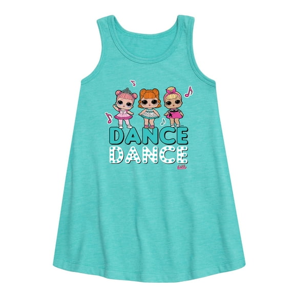 LOL Surprise! Dolls - Dancing Dolls Dance - Toddler & Youth Girls A-line Dress