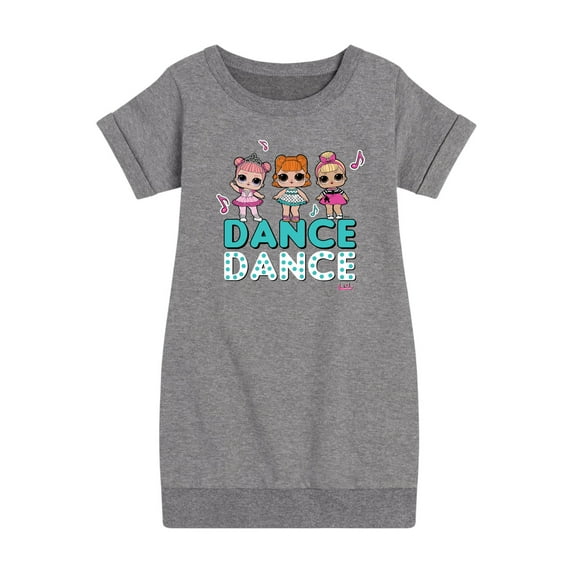 LOL Surprise! Dolls - Dancing Dolls Dance - Toddler & Youth Girls Fleece Dress