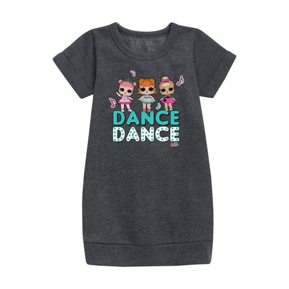 LOL Surprise! Dolls - Dancing Dolls Dance - Toddler & Youth Girls Fleece Dress