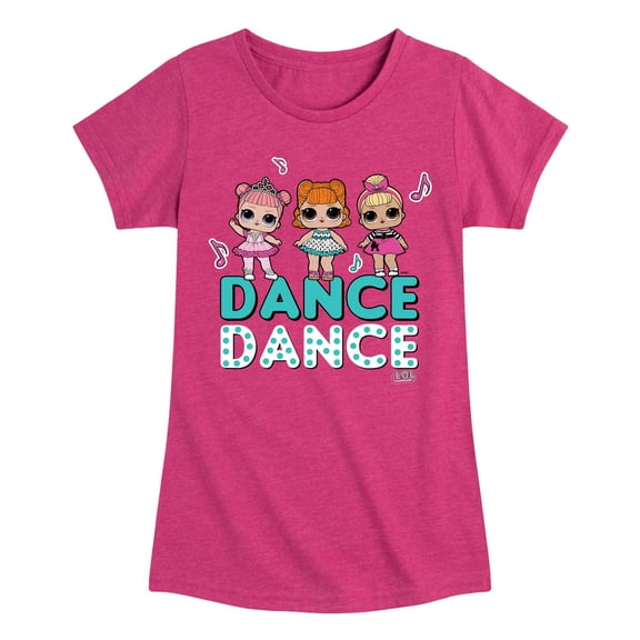 LOL Surprise! Dolls - Dancing Dolls Dance - Toddler & Youth Girls Short Sleeve Graphic T-Shirt