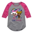thumbnail image 1 of LOL Surprise! Dolls - Dolls Lead Together - Toddler & Youth Girls Raglan Graphic T-Shirt, 1 of 4