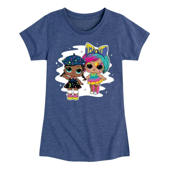 LOL Surprise! Dolls - Drip Drop Painting Girls - Toddler & Youth Girls Short Sleeve Graphic T-Shirt