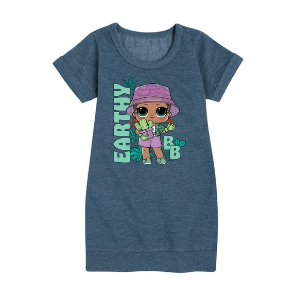 LOL Surprise! Dolls - Earthy BB - Toddler & Youth Girls Fleece Dress