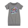 thumbnail image 1 of LOL Surprise! Dolls - Electric Dreams - Retro Vibes - Toddler & Youth Girls Fleece Dress, 1 of 1