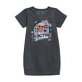 thumbnail image 1 of LOL Surprise! Dolls - Electric Dreams - Retro Vibes - Toddler & Youth Girls Fleece Dress, 1 of 4