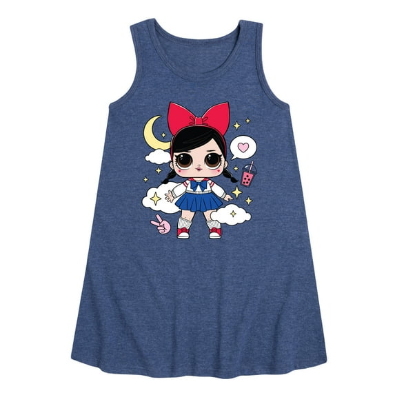 LOL Surprise! Dolls - Fanime Kawaii - Toddler & Youth Girls A-line Dress