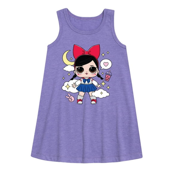 LOL Surprise! Dolls - Fanime Kawaii - Toddler & Youth Girls A-line Dress
