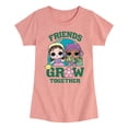 thumbnail image 1 of LOL Surprise! Dolls - Friends Grow Together - Toddler & Youth Girls Short Sleeve Graphic T-Shirt, 1 of 5