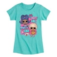 thumbnail image 1 of LOL Surprise! Dolls - Get UR Party On - Toddler & Youth Girls Short Sleeve Graphic T-Shirt, 1 of 4