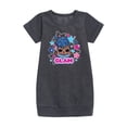thumbnail image 1 of LOL Surprise! Dolls - Glam Series - Independent Queen - Celebrate - Toddler & Youth Girls Fleece Dress, 1 of 3
