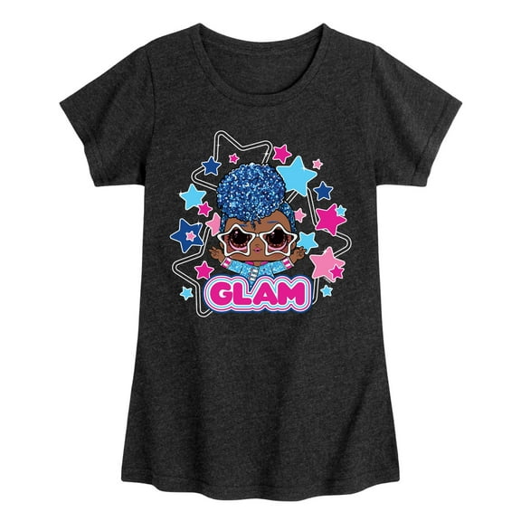LOL Surprise! Dolls - Glam Series - Independent Queen - Celebrate - Toddler & Youth Girls Short Sleeve Graphic T-Shirt
