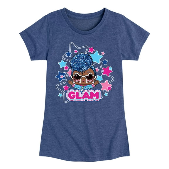 LOL Surprise! Dolls - Glam Series - Independent Queen - Celebrate - Toddler & Youth Girls Short Sleeve Graphic T-Shirt