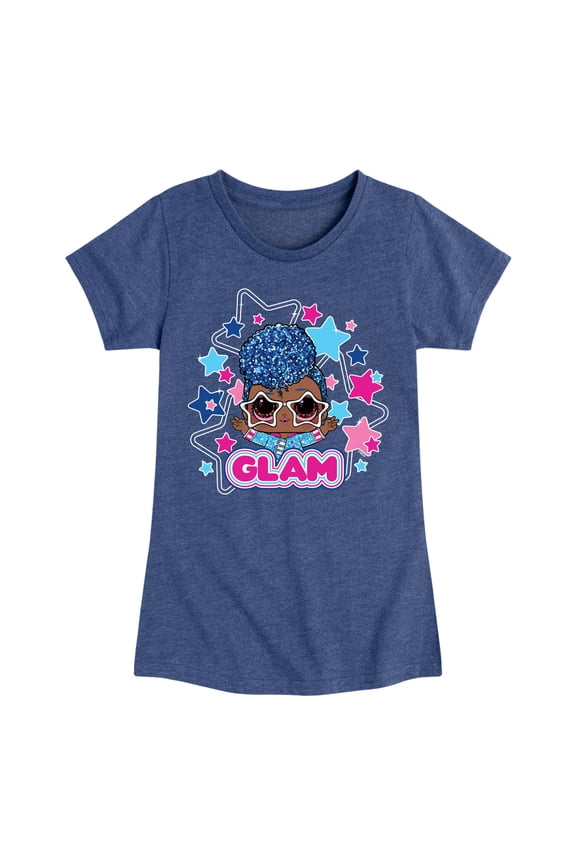 LOL Surprise! Dolls - Glam Series - Independent Queen - Celebrate - Toddler & Youth Girls Short Sleeve Graphic T-Shirt