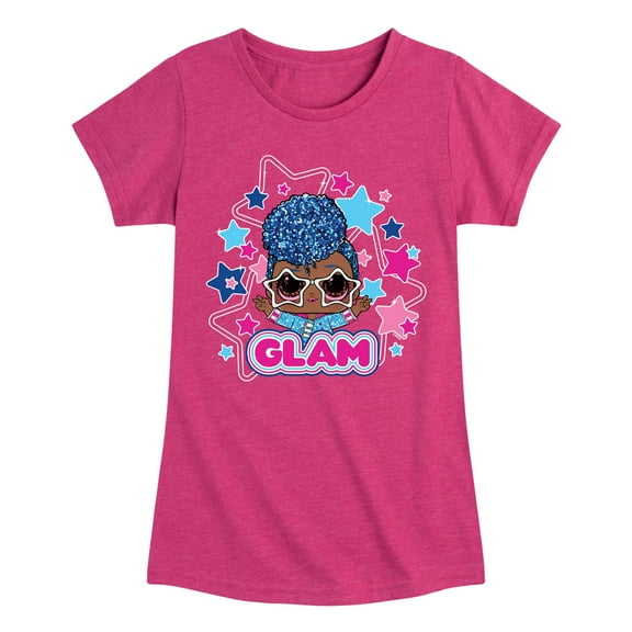 LOL Surprise! Dolls - Glam Series - Independent Queen - Celebrate - Toddler & Youth Girls Short Sleeve Graphic T-Shirt